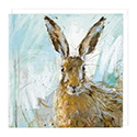 Card Brown Hare